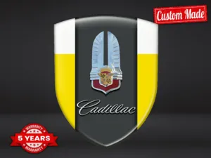 Cadillac Adesivi Logo Personalizzati Resistenti Edizione Limitata ST